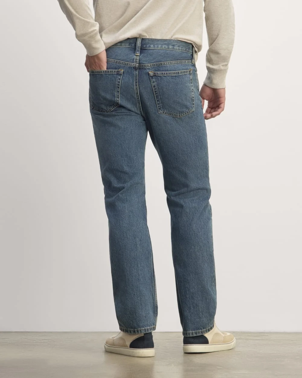 The Authentic Straight Jean | Whisper Blue (3)