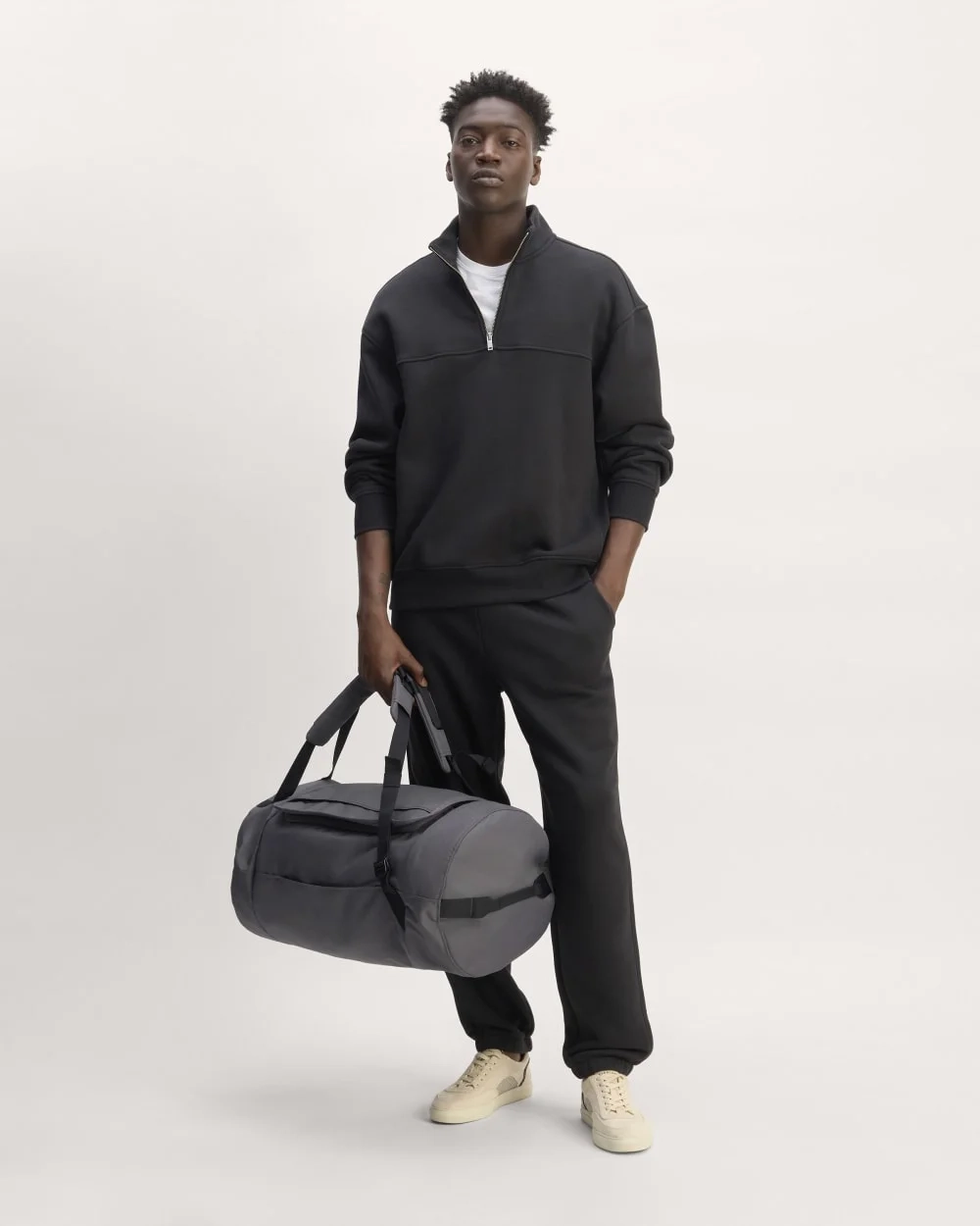 The ReNew Transit 4-Way Duffle | Slate Grey (4)