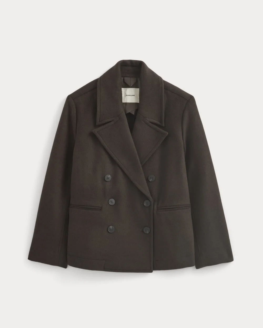 ReWool Short Peacoat | Dark Chocolate (4)