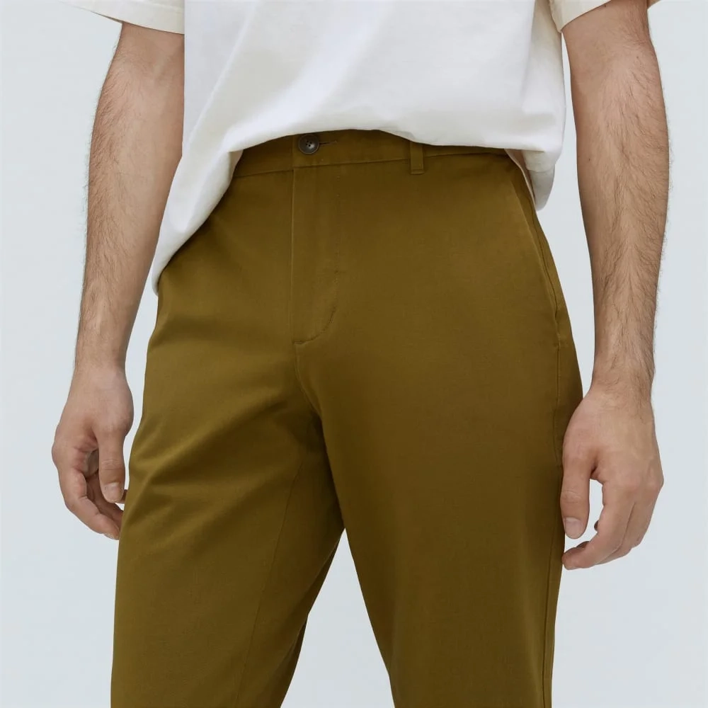 The Performance Chino | Uniform | Olive  | Athletic (4)