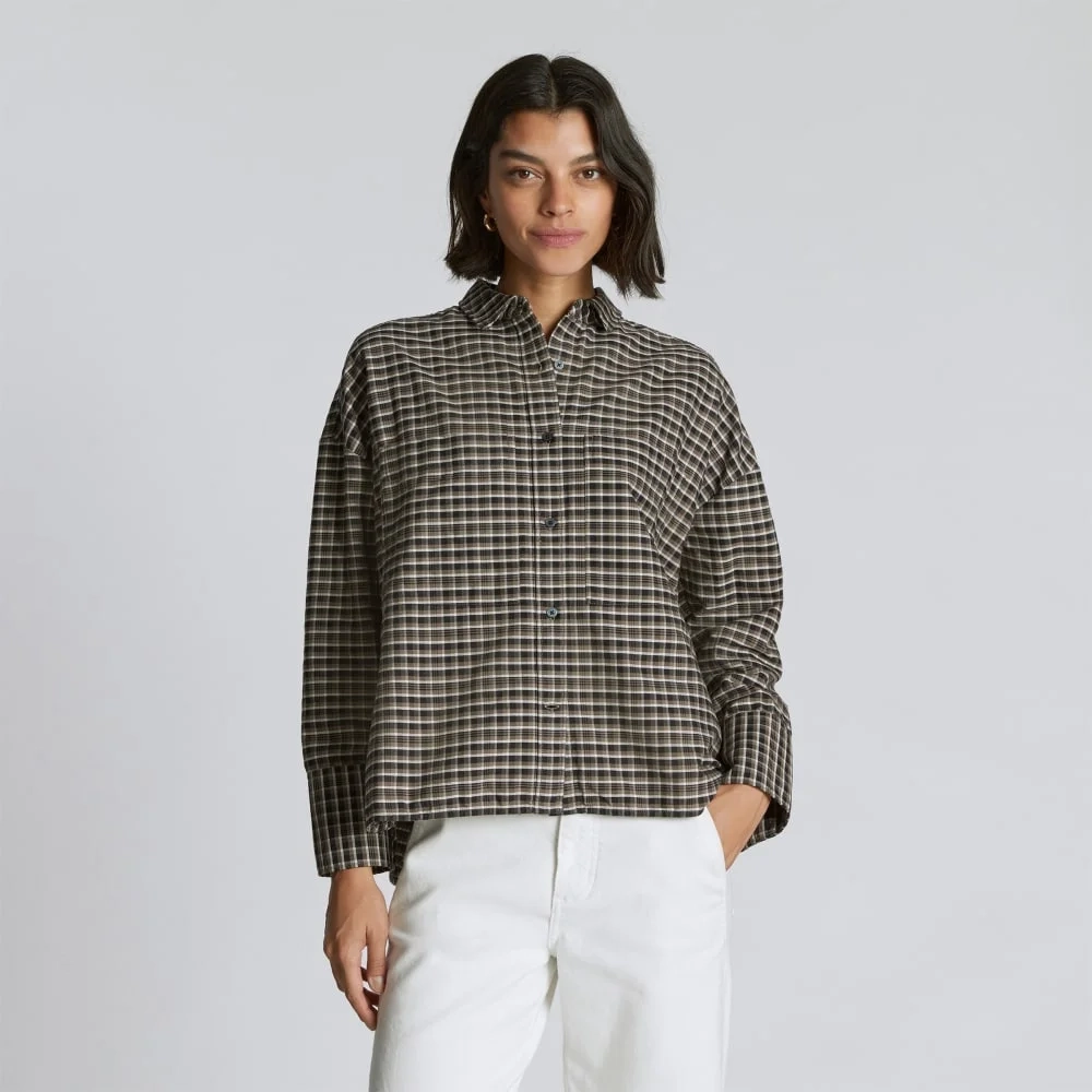 The Boxy Oxford | Falcon Mini Plaid (3)