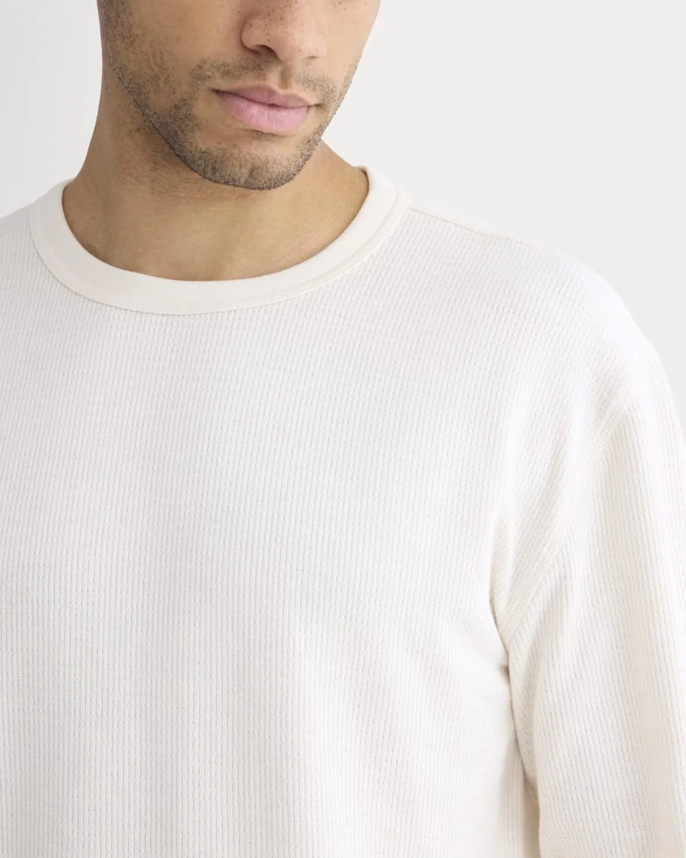 Thermal Crew in Cozy Waffle | Bone (3)