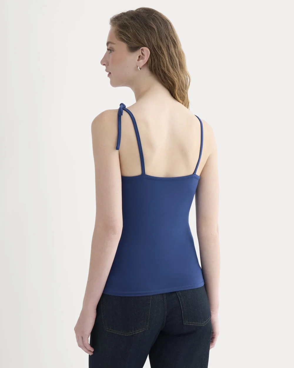 Tie-Shoulder Tank | Estate Blue (4)
