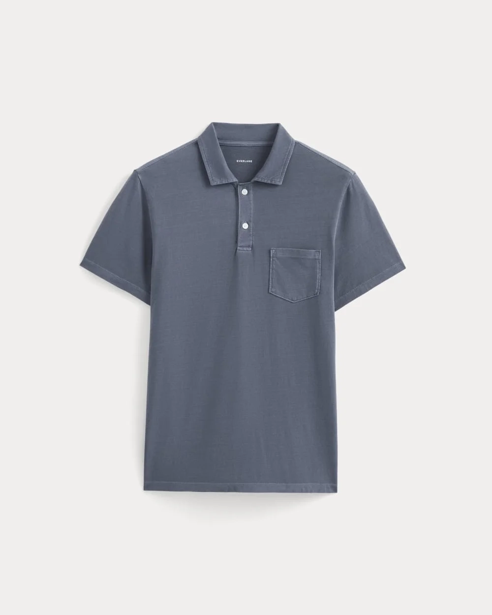 The Essential Organic Garment-Dyed Polo | Navy (3)