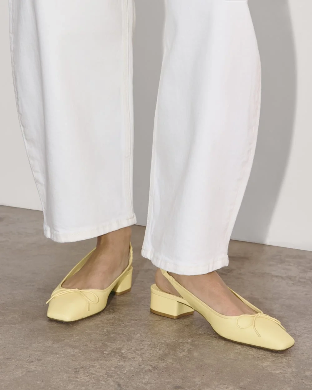 The Ballet Slingback Heel | Straw (3)