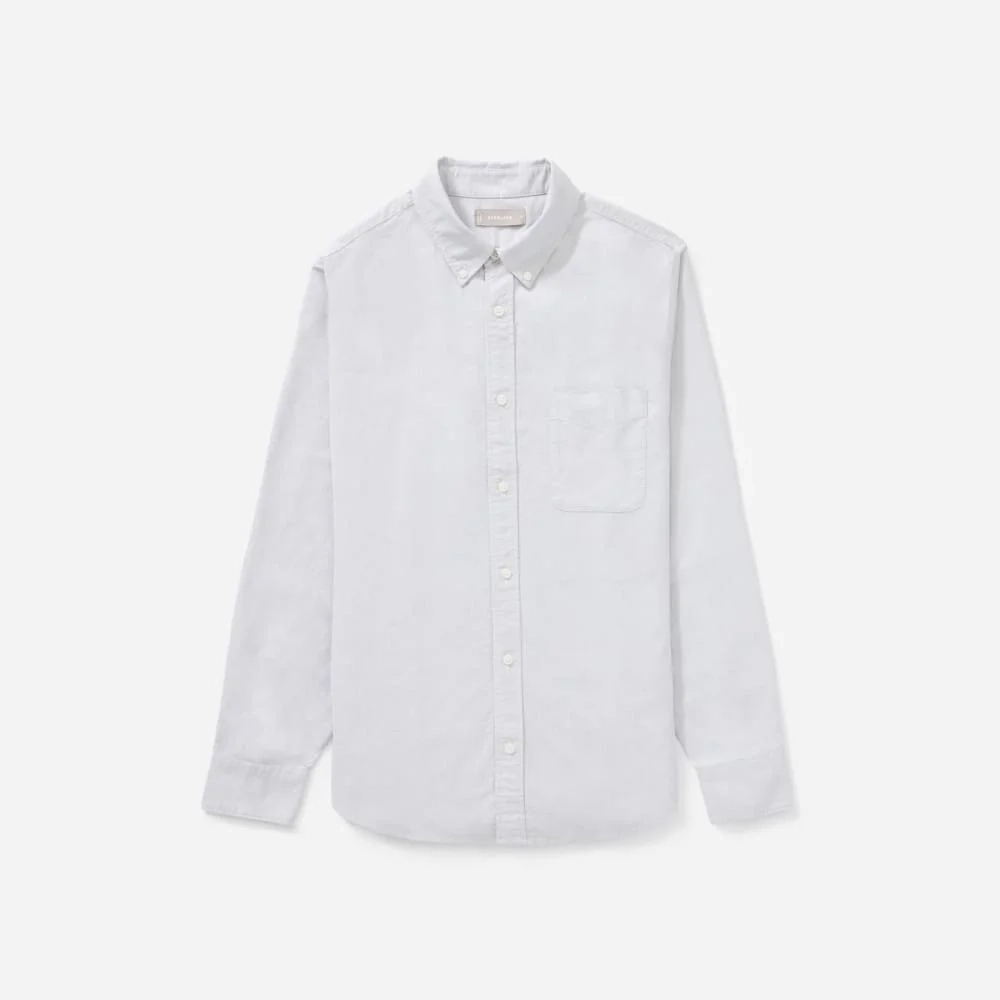 The Slim-Fit Japanese Oxford | Grey | Regular
