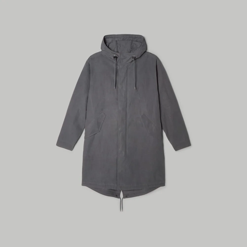 The Waxed Cotton Parka | Slate (7)