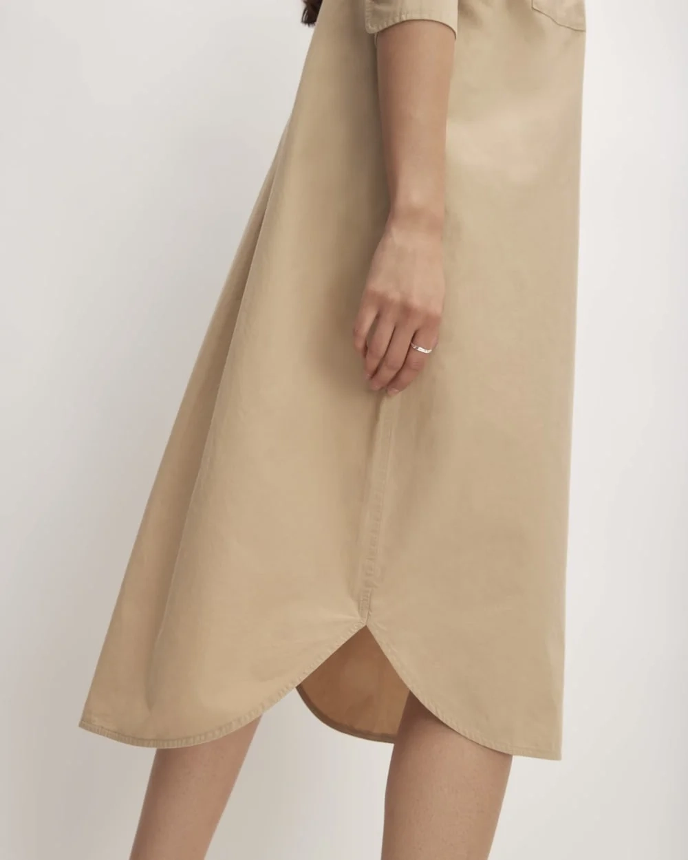 The Midi Cotton Shirt Dress | Cornstalk (4)