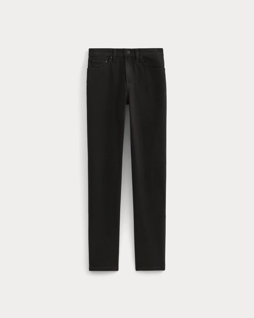 The Organic Cotton Straight-Leg Jean |  Black (4)