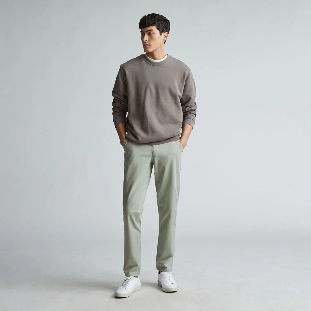 The Performance Chino | Uniform | Seagrass | Athletic (5)