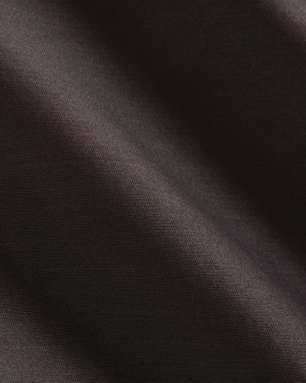 Sleeveless Top in Cotton-Silk Organza | Dark Chocolate (4)