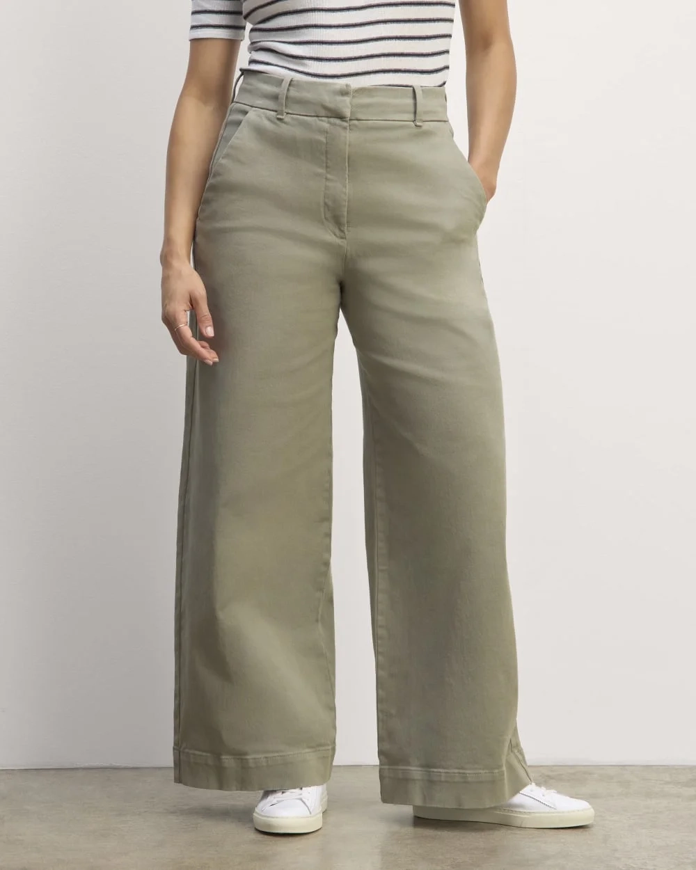 The Phoebe Trouser | Sage Green (4)