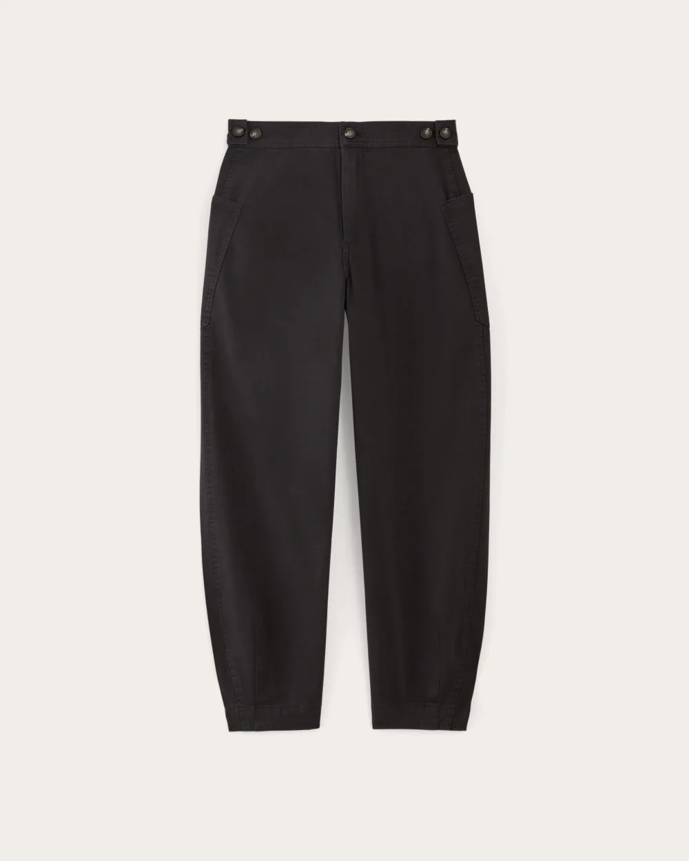 The Barrel Pant | Black (2)