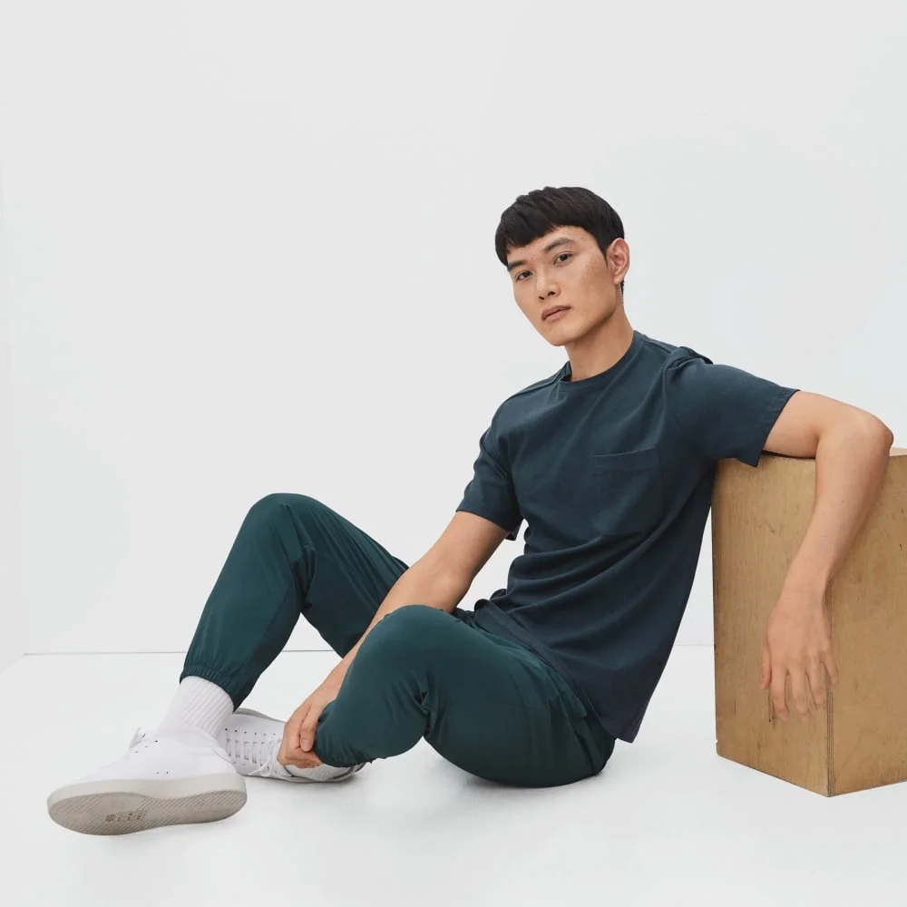 The Organic Cotton Pocket Tee | Deep Navy (3)