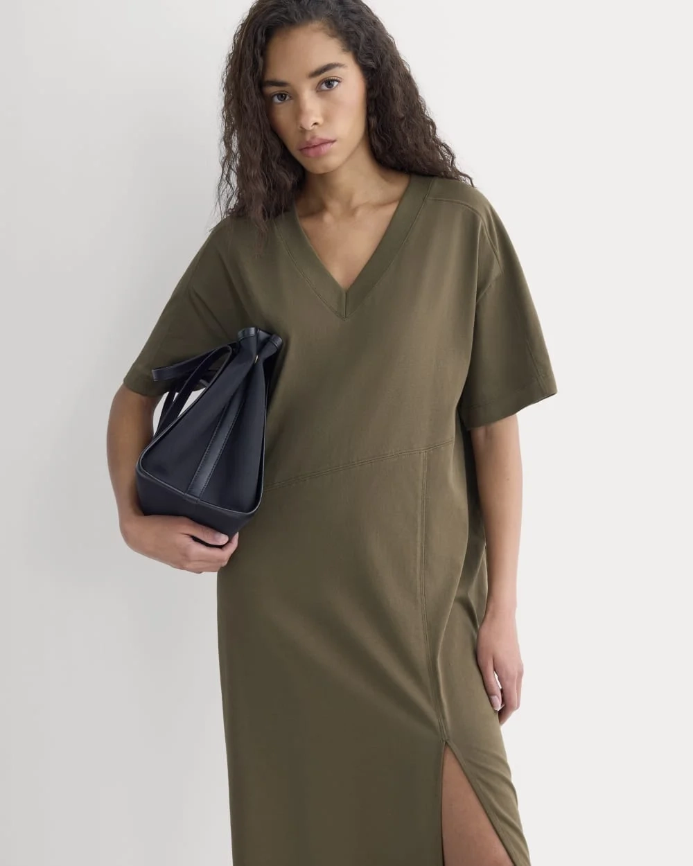 Weekend Tee Midi Dress | Beech (3)