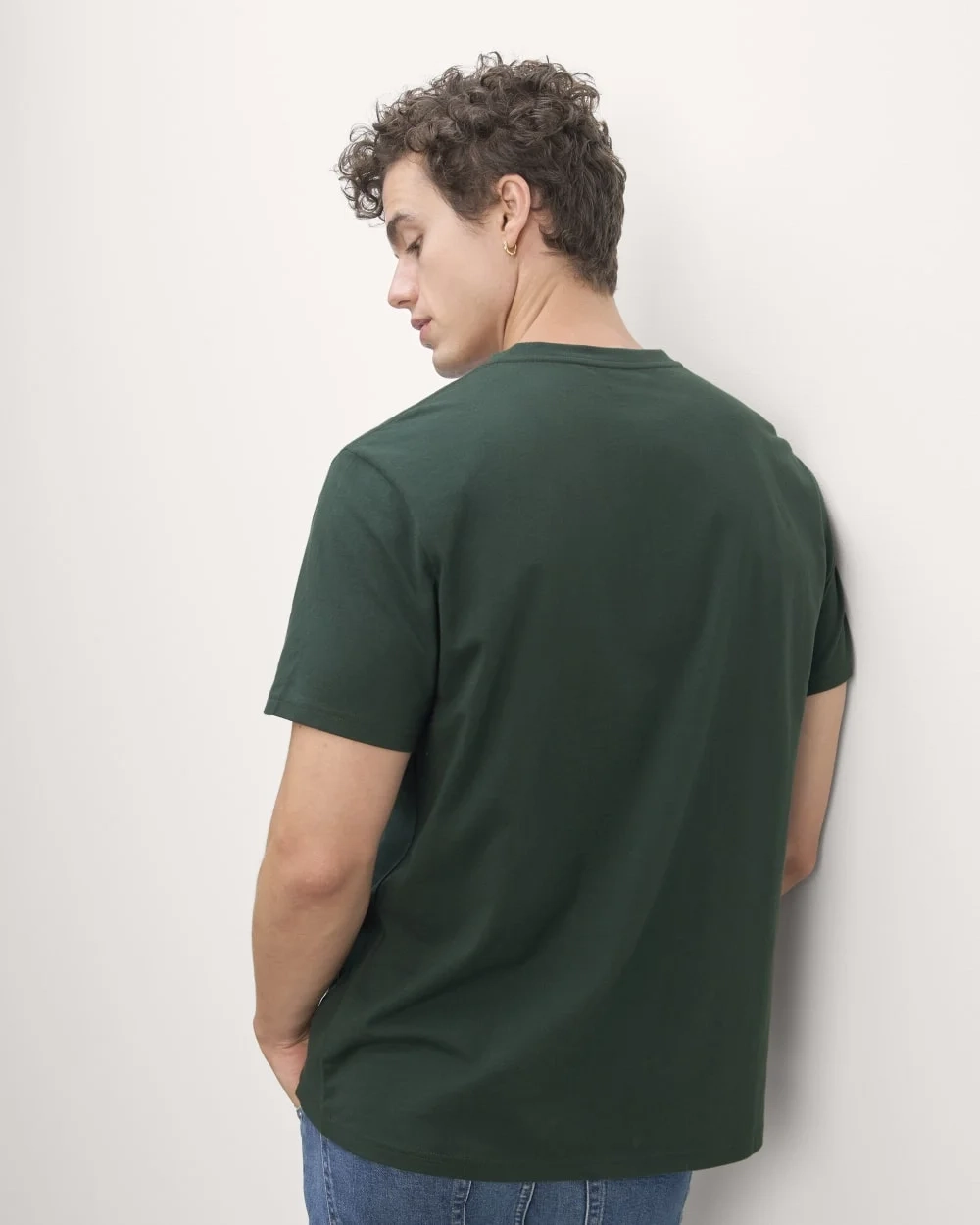 The Essential Organic V-Neck Tee | Scarab (3)