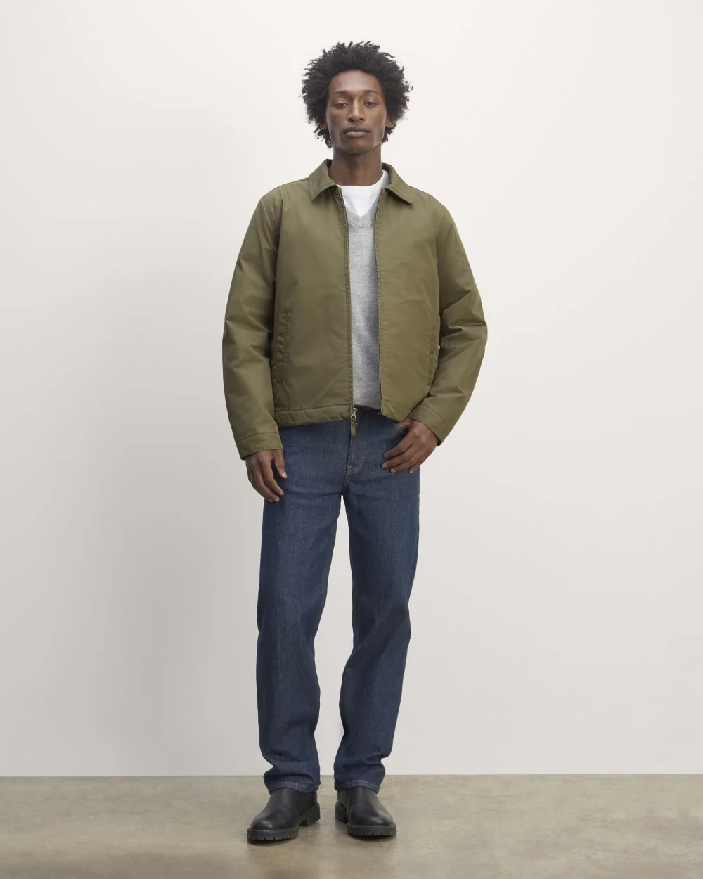 The Filled Harrington Jacket | Kalamata (4)
