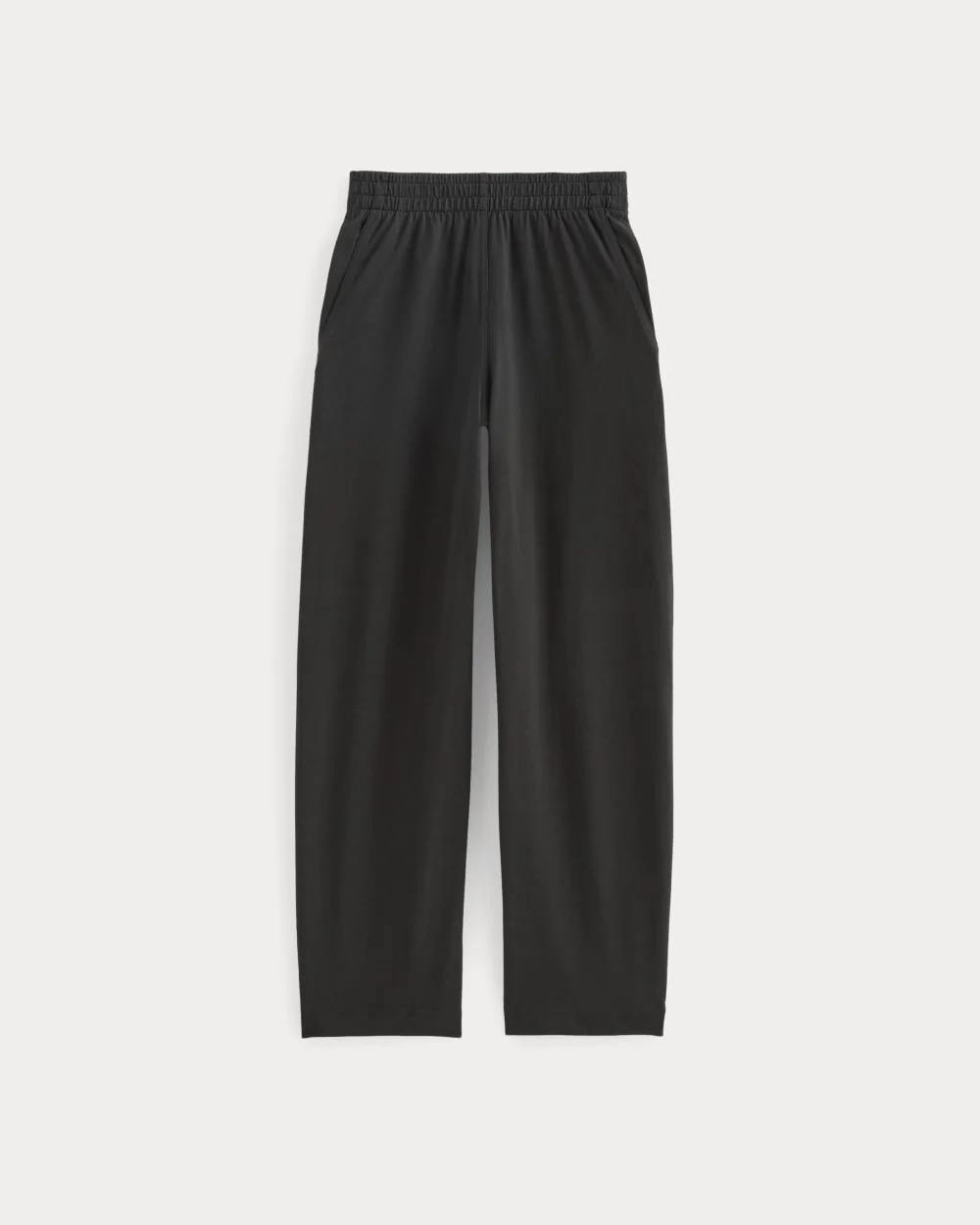 The Off-Duty Barrel Pant | Black (3)