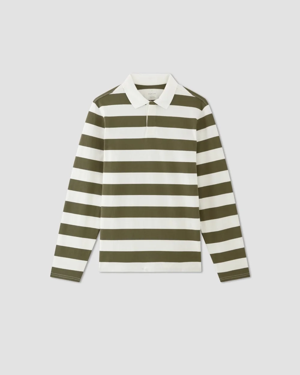 The Premium-Weight Rugby Shirt | Kalamata / Bone (3)