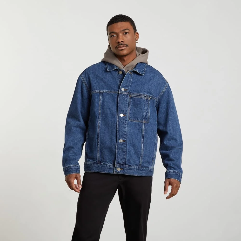 The Everyone Denim Jacket |  Azure (9)