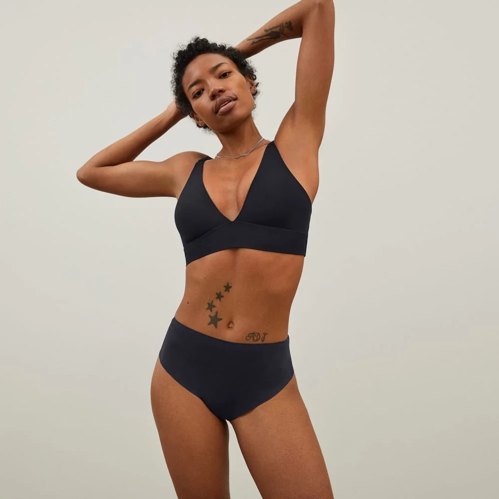 The Invisible High-Rise Thong | Black (2)