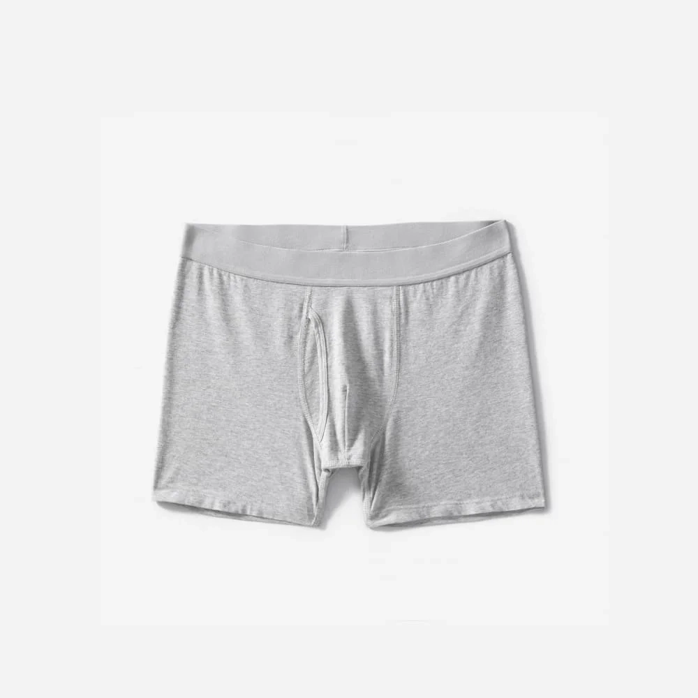 The Supima® Boxer Brief | Uniform |  Heathered Grey (2)