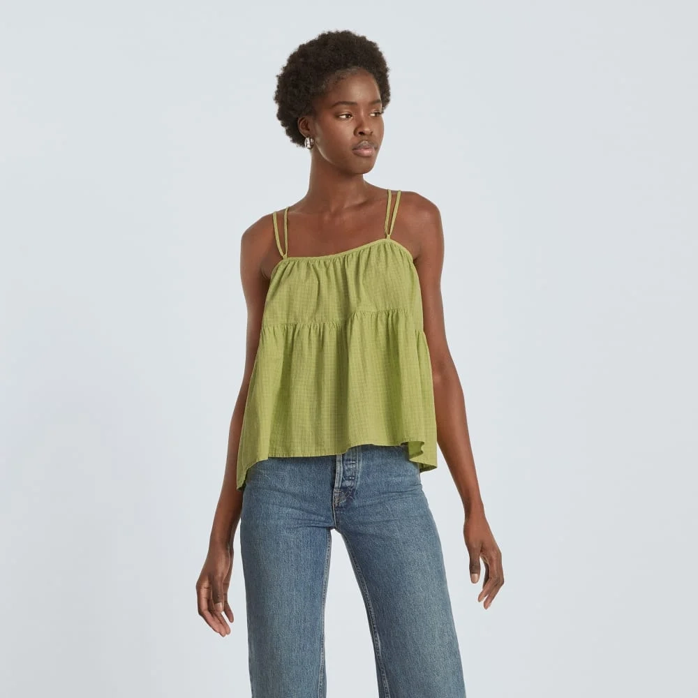 The Billow Cami | Pickled Pepper Plaid (4)