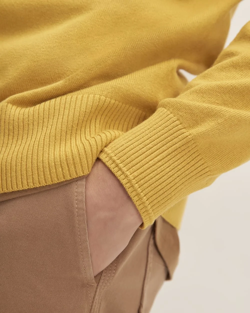The No-Sweat Sweater | Uniform | Honey (2)