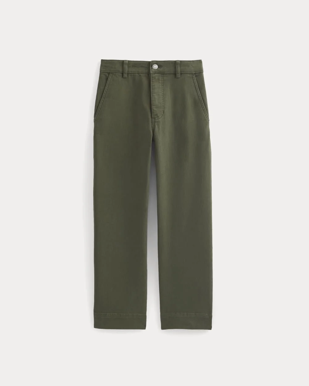 The Utility Straight-Leg Pant | Olive Night | 26.5" Inseam (4)