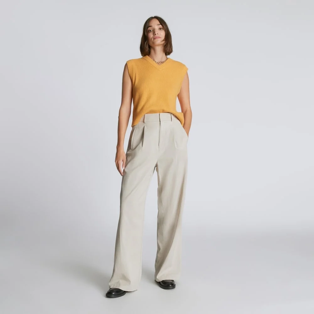 The Cashmere Vest | Kumquat (3)