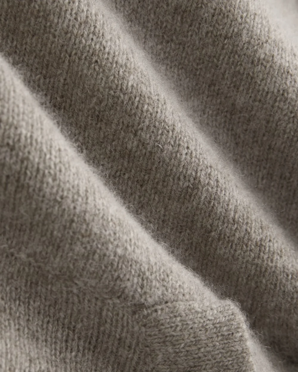 Full-Zip Hoodie in Wool Cashmere | Oatmeal (2)
