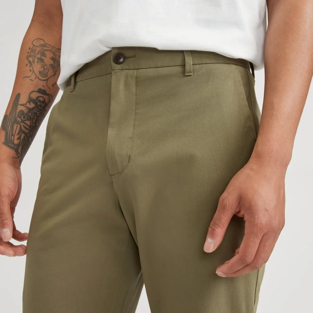 The Straight Fit Performance Chino | Uniform | Kalamata | Straight (2)