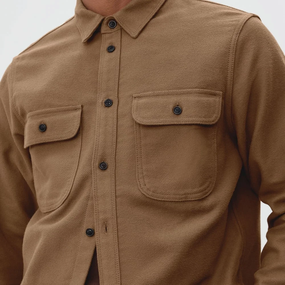 The Heavyweight Overshirt | Uniform | Toasted Coconut (4)