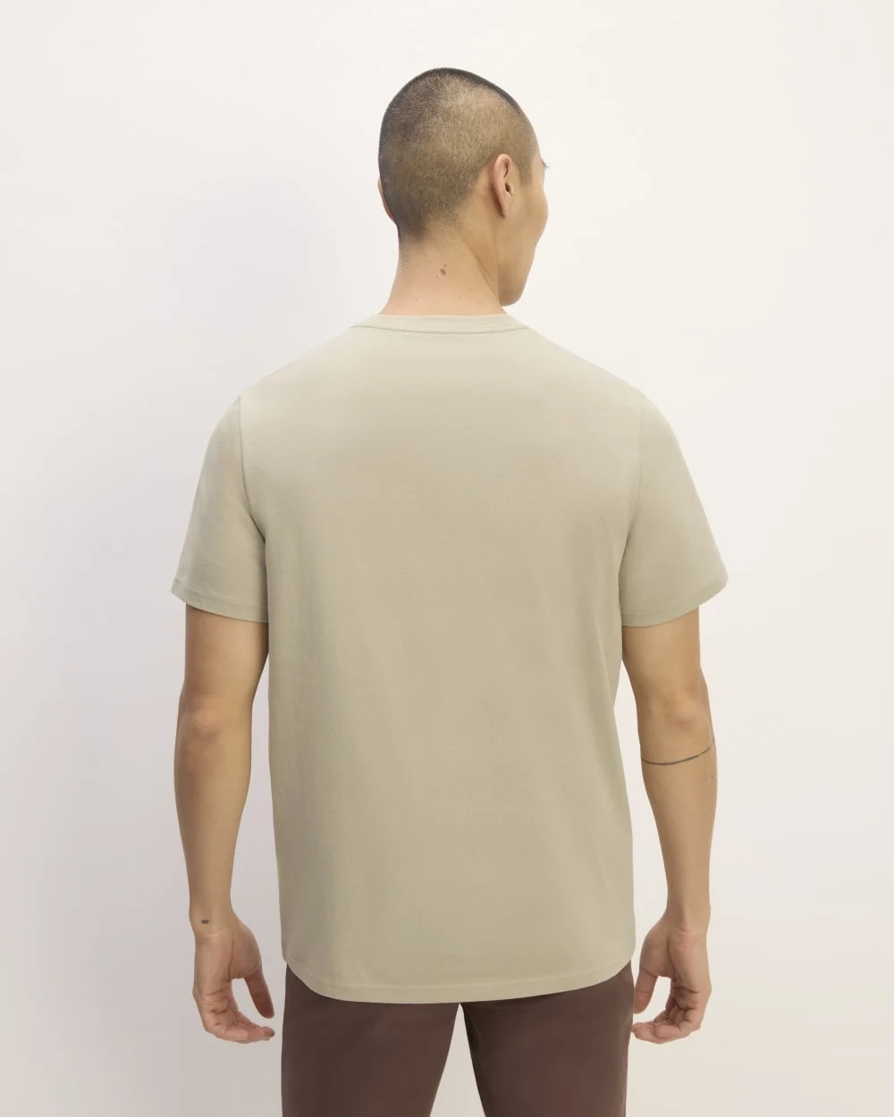 The Essential Organic Crew | Trench Coat Khaki (2)