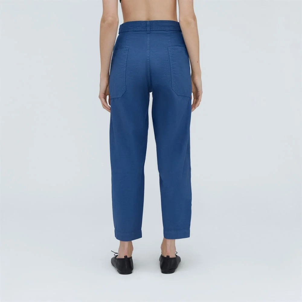 The Fatigue Barrel Pant | Deep Blue (2)