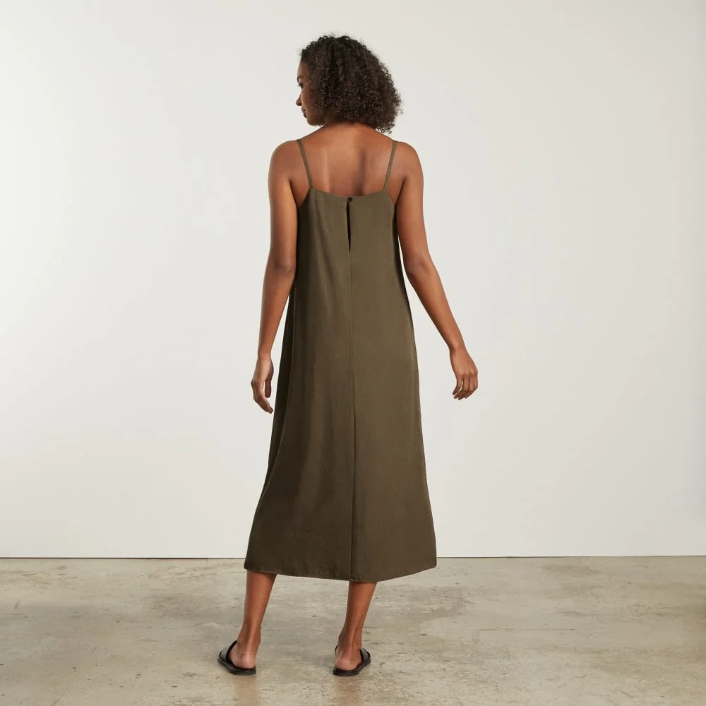 The Japanese GoWeave®  Slip Dress | Beech (2)