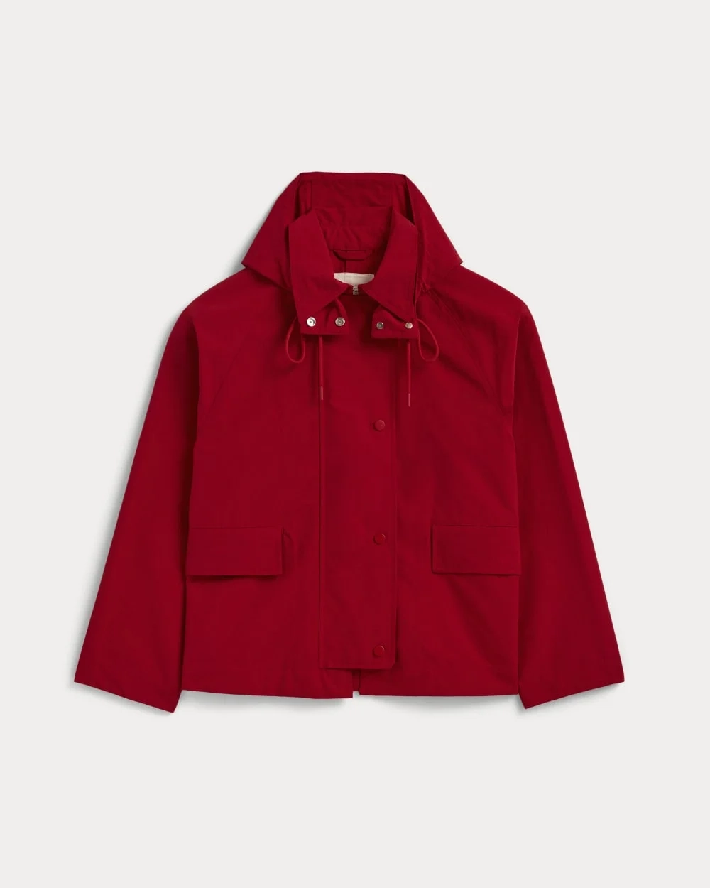 The Short Anorak | Berry Red (4)