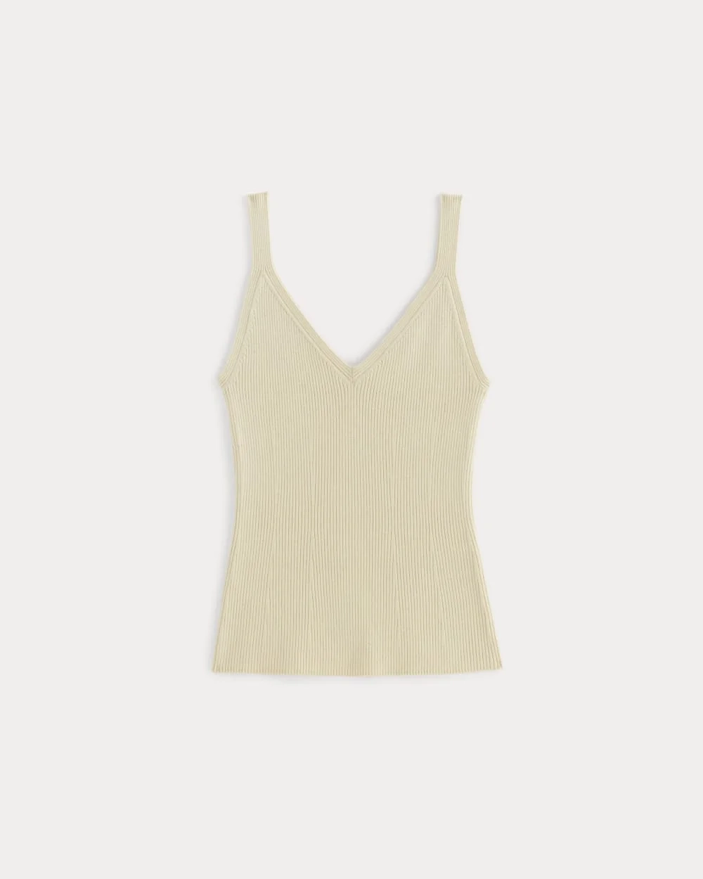 The Fine Knit Cami | Birch (2)