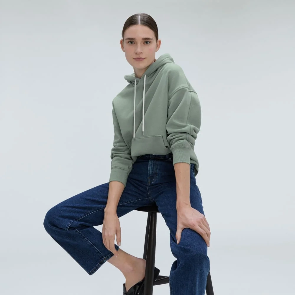 The Track Organic Cotton Popover | Lily Pad (2)