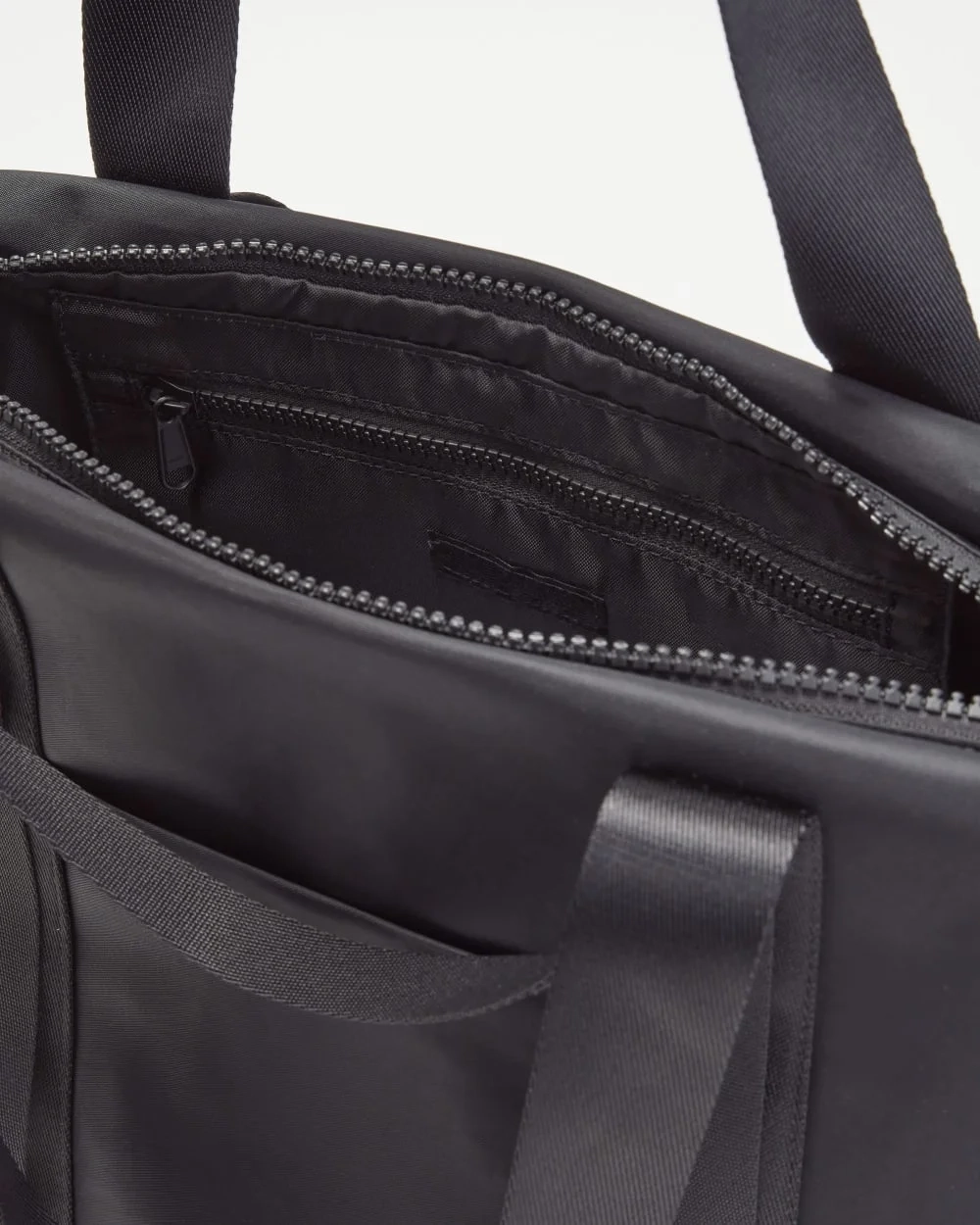 The Recycled Nylon Tote | Black (5)