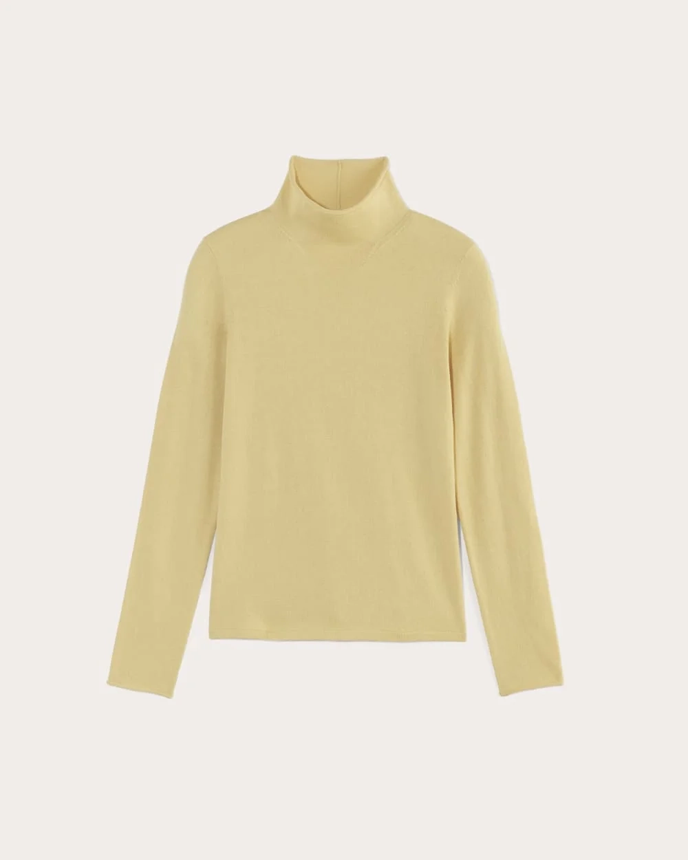 The Funnel Neck in Cotton Cashmere | Parsnip (3)