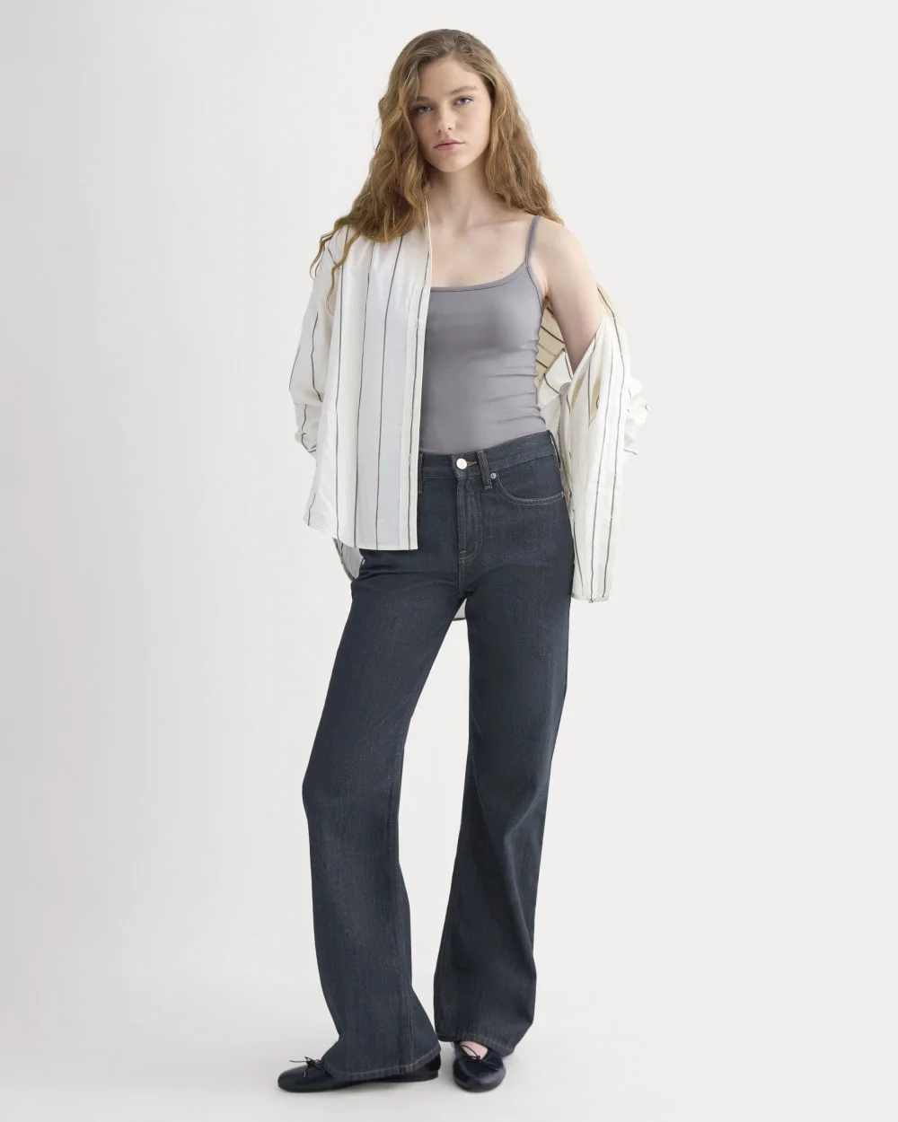 Scoopneck Cami | Charcoal Grey (4)