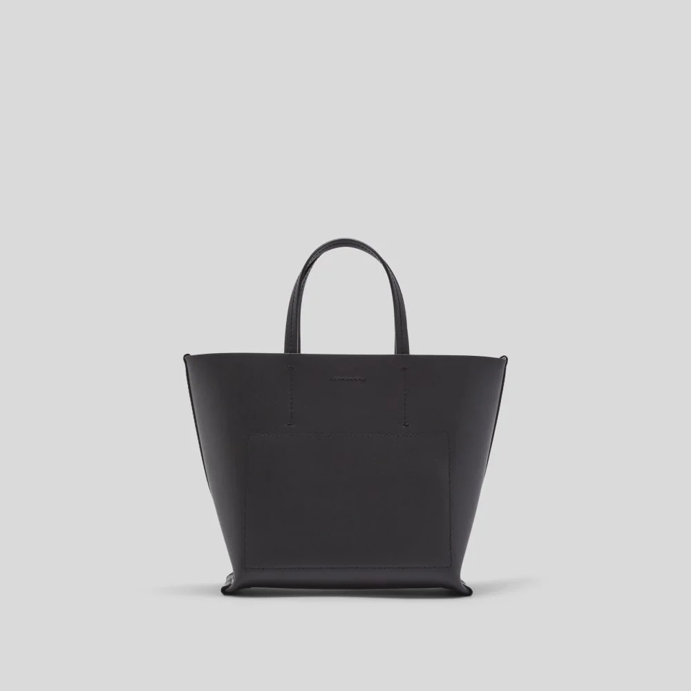 The Luxe Italian Leather Crossbody | Black (4)