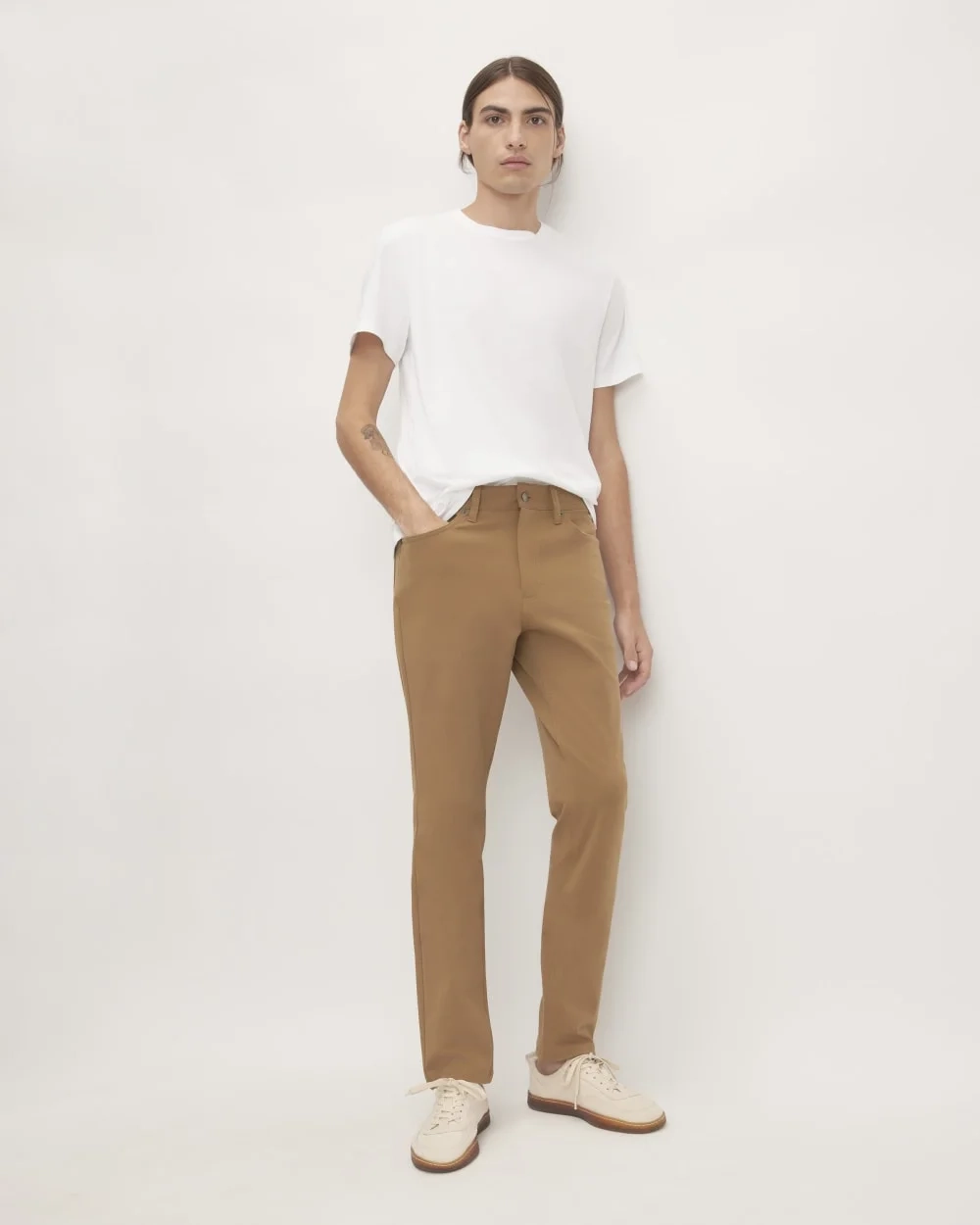 The Performance 5-Pocket Pant | Uniform | Ochre (4)