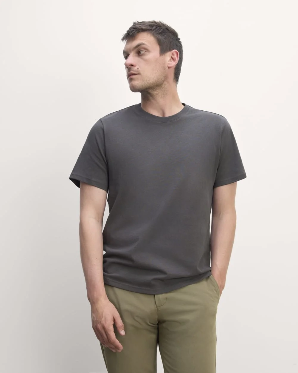 The Premium-Weight Crew | Uniform | Graphite
