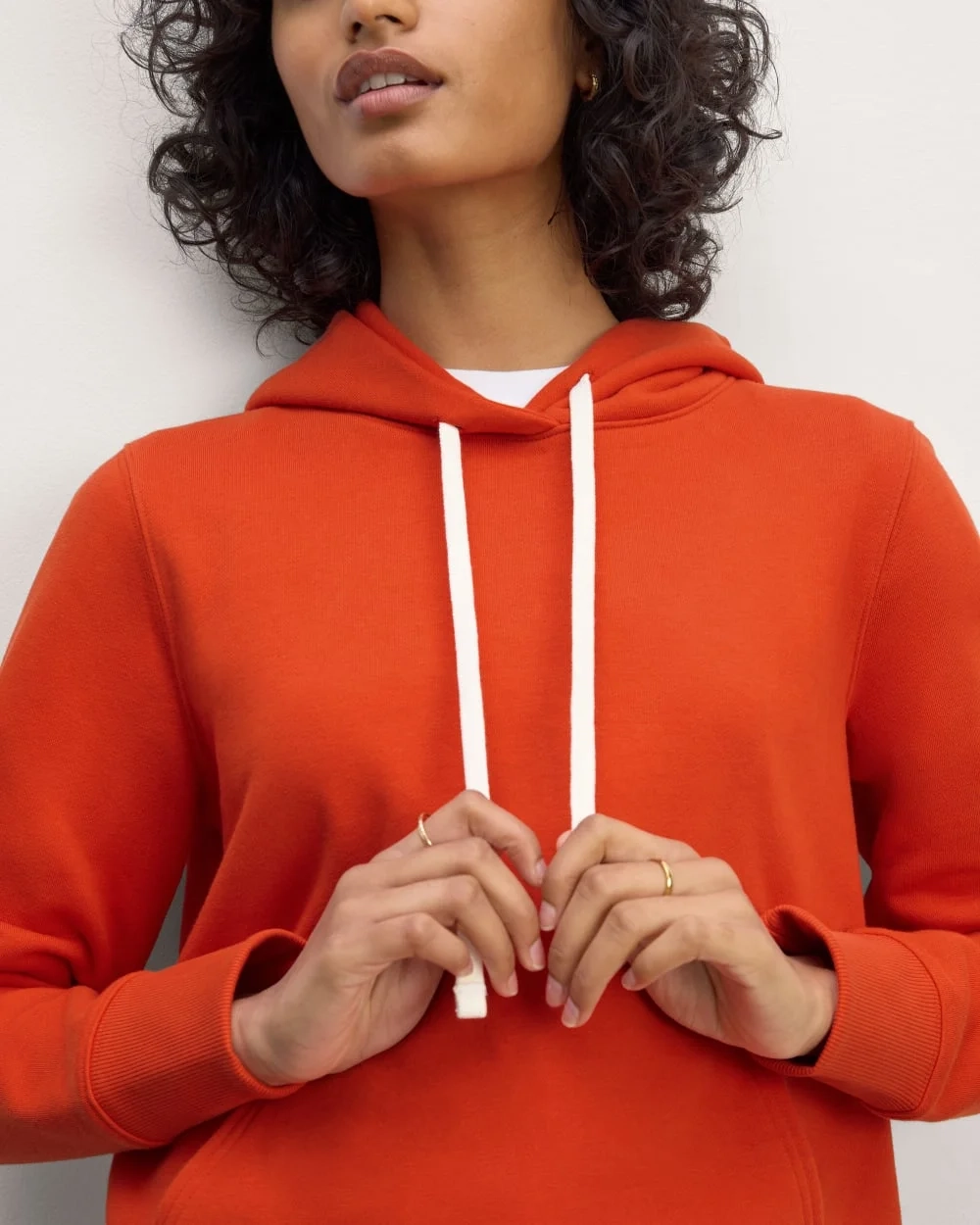 The Off-Duty Terry Hoodie | Poppy Red (3)