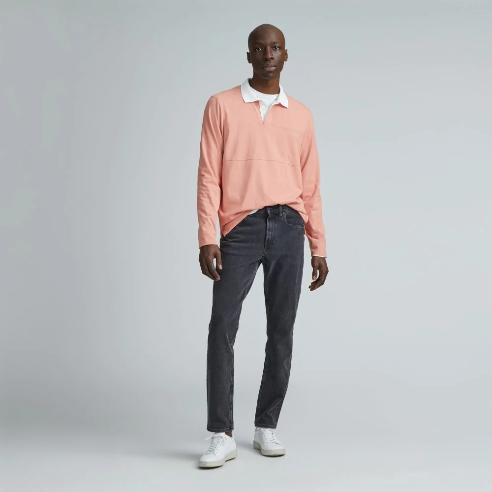 The Premium-Weight Rugby Shirt | Light Rose (5)