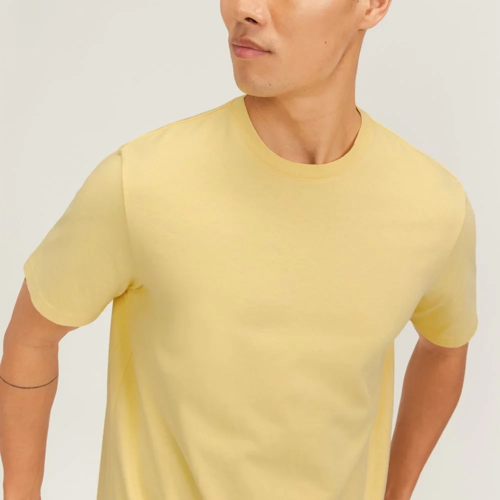 The Premium-Weight Crew | Uniform | Pale Yellow (3)
