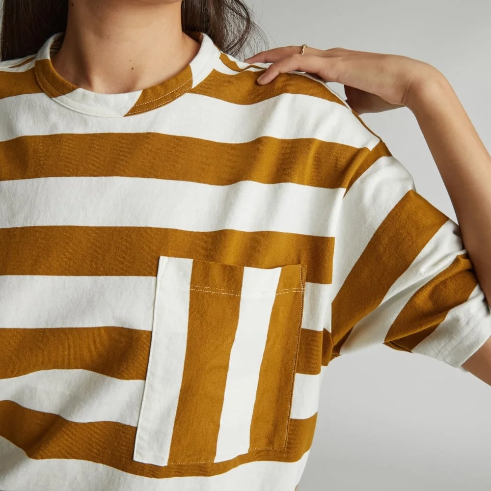 The Everyone Relaxed Tee | Tapenade / Canvas Tan (3)