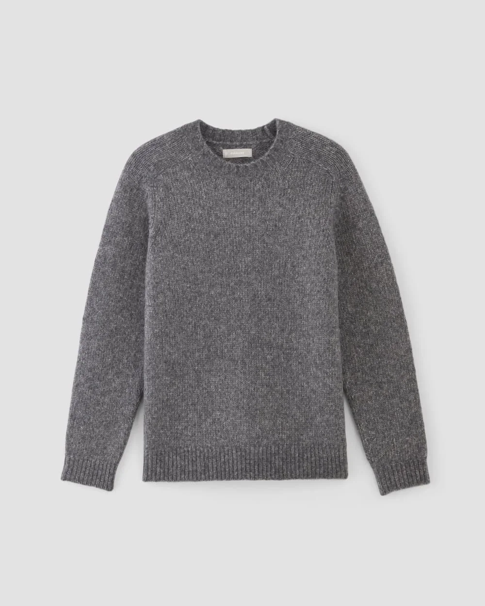 The Cloud Crewneck Sweater | Heathered Dark Charcoal (2)